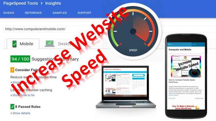 Increase Website Speed