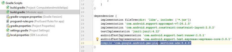 appcode add dependency